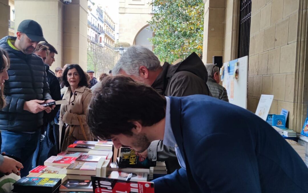 Día del Libro en San Sebastián, Bilbao y Santander